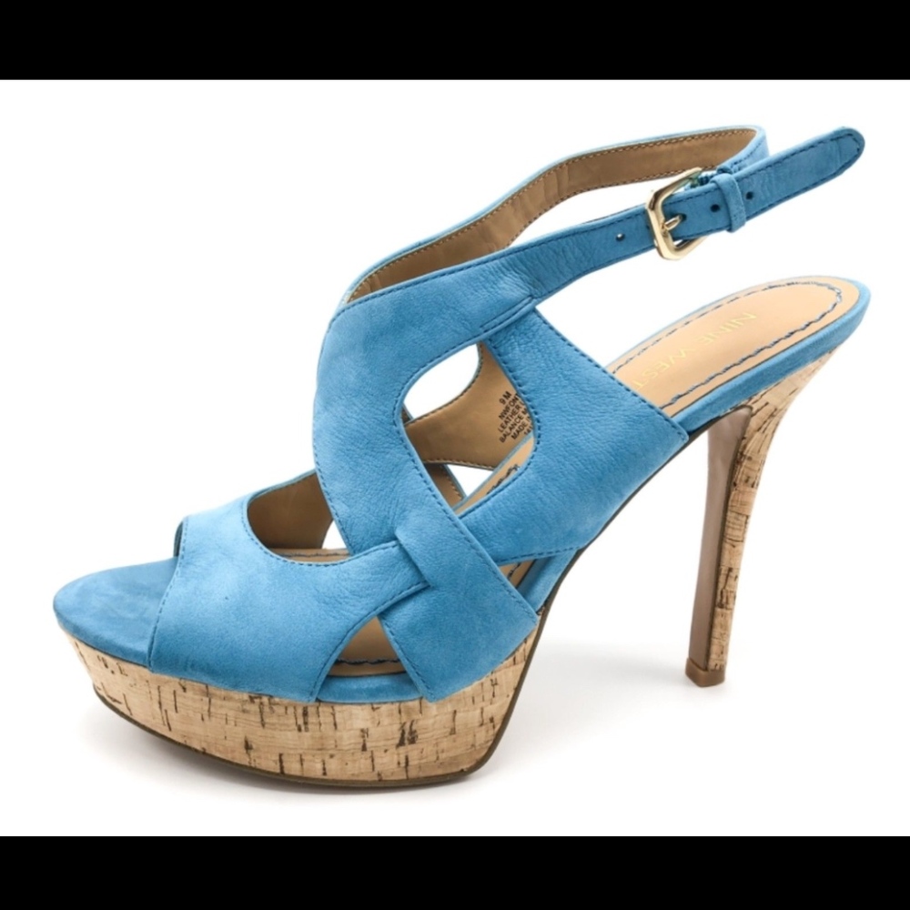 ⬇️Nine West Fontia 9M Platform Stilettos Heels